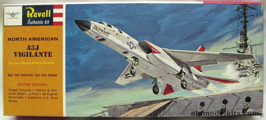 Revell 1/82 NA A3J Vigilante - US Naval Aviator Wings Series, H165-98 plastic model kit